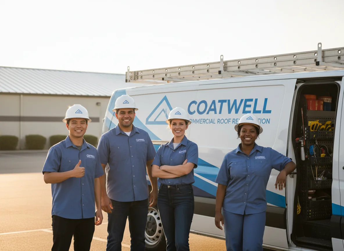 Commercial roof coating company in Hoffman, NC